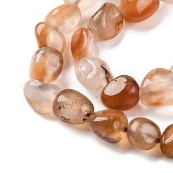 Натуральный красный агат бисер нитей&nbsp;LS-G-G146-A25-01