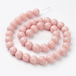 Естественно Mashan нефрита круглые бусины нити&nbsp;G-D263-10mm-XS22