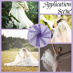 Сетчатая ткань из полиэстера&nbsp;DIY-WH20009-40W