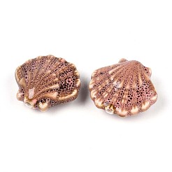 Perles en porcelaine manuelles&nbsp;PORC-N009-01M