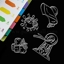 PVC-Plastikstempel&nbsp;DIY-WH0167-56-63