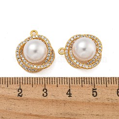 Латунные микро проложить кубического циркония подвески&nbsp;KK-U036-18G