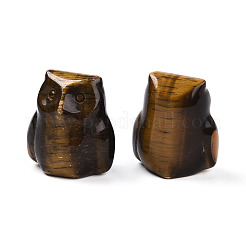 Натуральные украшения для совы из тигрового глаза&nbsp;G-N345-04F