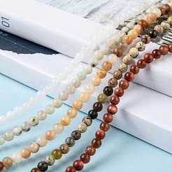 Природных драгоценных камней различных нитей бисера G-K146-M-3mm