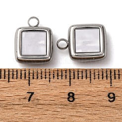 Подвески из нержавеющей стали 304 из смолы STAS-P406-15B-P