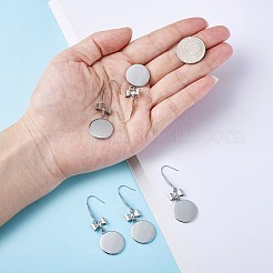 Ganchos para pendientes de acero inoxidable quirúrgico 316&nbsp;STAS-TAC0001-01A