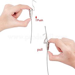 Настенные крючки из нержавеющей стали AJEW-WH0018-86P