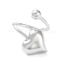 Латунные открытые манжеты для женщин&nbsp;RJEW-D016-07P