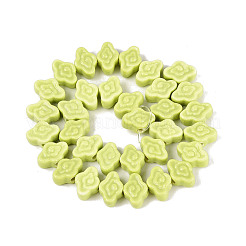 Perles en porcelaine manuelles&nbsp;PORC-Q008-09F