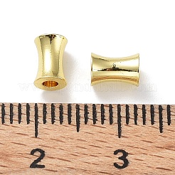 環境に優しい真鍮ビーズ  カドミウムフリー＆鉛フリー  竹の共同  ミックスカラー  6x4mm  穴：1.8mm&nbsp;KK-A193-02C