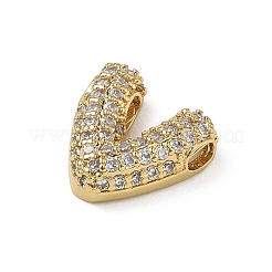 Pendentifs avec zircon cubiques à micro-pavés en laiton&nbsp;KK-A300-02G-V