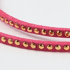 Rivet faux de cordon en daim&nbsp;LW-M002-05