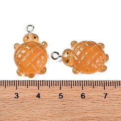 Подвески из непрозрачной смолы с градиентным цветом и светящейся текстурой&nbsp;RESI-S011-01C