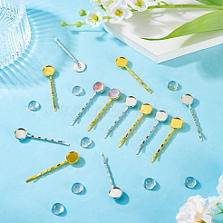 Набор для самостоятельного изготовления железных невидимок для волос&nbsp;DIY-TA0012-93