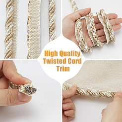 Отделка шнуром из полиэстера длиной 12.5 м OCOR-WH0105-005C