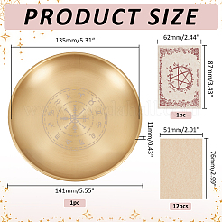 1 шт. подсвечник из нержавеющей стали 201&nbsp;AJEW-ME0002-01A