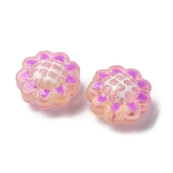 Стеклянные эмалевые бусины GLAA-C038-02H