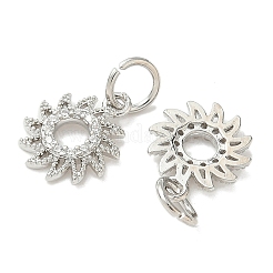 Латунные микро проложить кубического циркония подвески&nbsp;KK-D386-16P-01