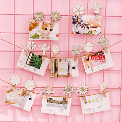 100шт незавершенные деревянные украшения WOOD-CJ0001-54