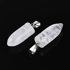 Природного кварца хрустальных подвесок&nbsp;G-N349-16P-09