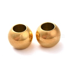 Ионное покрытие (IP) 304 нержавеющая сталь европейские бусины STAS-E034-1G