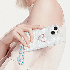 36 шт. двухцветные светящиеся прозрачные акриловые бусины&nbsp;OACR-SC0002-78