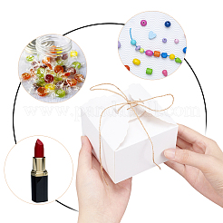 Квадратная складная креативная коробка из крафт-бумаги&nbsp;CON-BC0001-29B