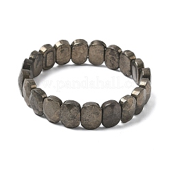Браслеты из натуральных бусин пирита для женщин и мужчин BJEW-I323-01