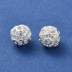 Gestell mit Messing-Pavé-Kubikzirkonia-Perlen&nbsp;KK-D100-12S-01