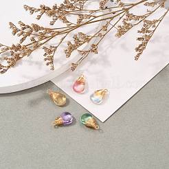 Прозрачные стеклянные подвески PALLOY-JF00559