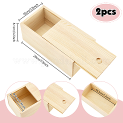 Caja de almacenamiento de documentos de madera&nbsp;WOCR-WH0004-032B