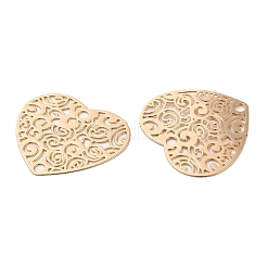 Долговечные латунные подвески-коннекторы с покрытием KK-K336-38KCG