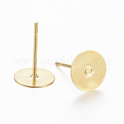 Фурнитура для сережек-гвоздиков из нержавеющей стали 304 STAS-H558-23G