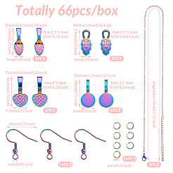 Kit de recherche de fabrication de bijoux de bricolage&nbsp;DIY-KS0001-24