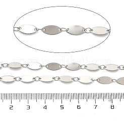 Овальные звенья цепи из нержавеющей стали 304 CHS-A016-63P-A