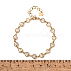 Браслеты-цепочки из нержавеющей стали 304 для женщин&nbsp;BJEW-A047-03G