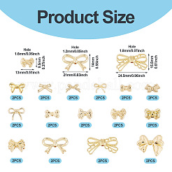 30 шт. 15 стиля стойки гальванизированные сплавные бусины&nbsp;FIND-TA0006-78