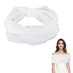 1 Stück Polyester-Gaze-Vorfach&nbsp;AJEW-GL0003-25B-01