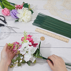 100шт железный стержень для цветка&nbsp;AJEW-SP0003-73A