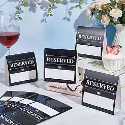 70 шт. бумажных табличек для зарезервированных столиков в ресторане отеля&nbsp;AJEW-PH0007-76
