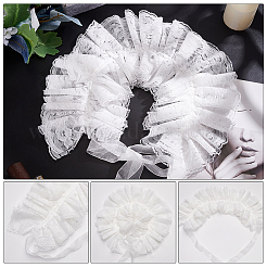 1 шт. хлопковый кружевной воротник AJEW-MA0001-04