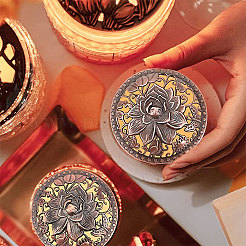 Крышка горелки из сплава&nbsp;LS-AJEW-WH0244-03R