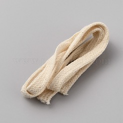 Плоский хлопковый полый шнур длиной 25 м. OCOR-WH0090-003A