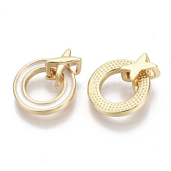 Латунь эмаль подвески&nbsp;KK-S356-085A-NF