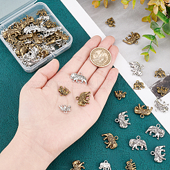 Подвески из сплава в тибетском стиле&nbsp;TIBEP-AR0001-08