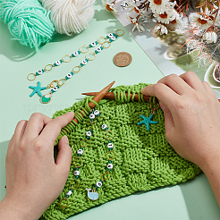 Акриловые бисерные цепочки для вязания рядов HJEW-NB00168