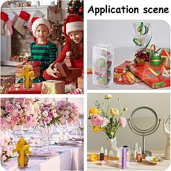 30шт прямоугольная прозрачная пластиковая ПВХ коробка подарочная упаковка CON-NB0001-85A