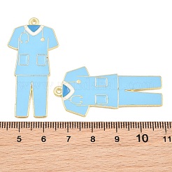 Pendentifs en émail en alliage à thème médical&nbsp;AL-CBA2919-03G-06A