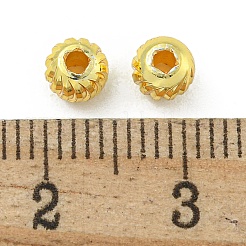 Perline in ottone placcato a cremagliera&nbsp;FIND-T071-06G-03