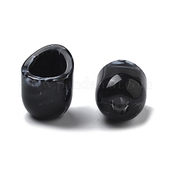 Двухцветные акриловые бусины&nbsp;OACR-S042-06D